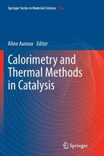 Calorimetry and Thermal Methods in Catalysis