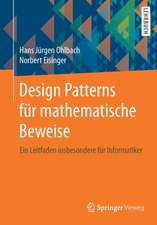 Design Patterns für mathematische Beweise: Ein Leitfaden insbesondere für Informatiker