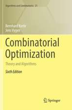 Combinatorial Optimization: Theory and Algorithms