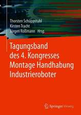 Tagungsband des 4. Kongresses Montage Handhabung Industrieroboter