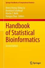 Handbook of Statistical Bioinformatics