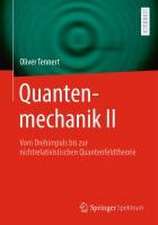 Quantenmechanik II: Vom Drehimpuls bis zur nichtrelativistischen Quantenfeldtheorie