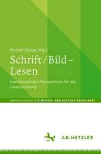 Schrift / Bild – Lesen: Interdisziplinäre Perspektiven für die Leseforschung