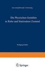 Die physischen Gestalten in Ruhe und im stationären Zustand: Eine naturphilosophische Untersuchung