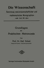 Grundlagen der Praktischen Metronomie