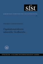 Organisationsstrukturen Industrieller Großbetriebe