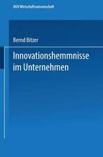 Innovationshemmnisse im Unternehmen