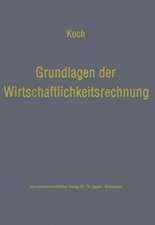 Grundlagen der Wirtschaftlichkeitsrechnung: Probleme der betriebswirtschaftlichen Entscheidungslehre