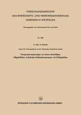 Temperaturmessungen an einem einstufigen, luftgekühlten 4-Zylinder-Kolbenkompressor mit Kühlgebläse