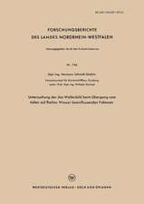 Untersuchung der das Wellenbild beim Übergang vom tiefen auf flaches Wasser beeinflussenden Faktoren