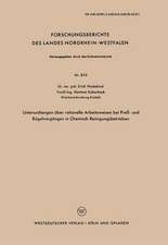 Untersuchungen über rationelle Arbeitsweisen bei Preß- und Bügelvorgängen in Chemisch-Reinigungsbetrieben