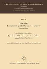 Besselpotentiale gerader Ordnung und äquivalente Lipschitzräume. Operatorenkalkül von Approximationsverfahren fastperiodischer Funktionen