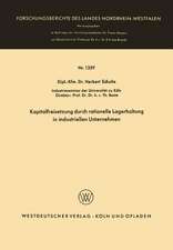 Kapitalfreisetzung durch rationelle Lagerhaltung in industriellen Unternehmen