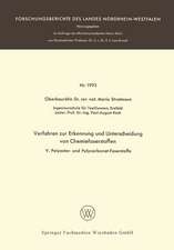 Verfahren zur Erkennung und Unterscheidung von Chemiefaserstoffen: V: Polyester- und Polycarbonat-Faserstoffe