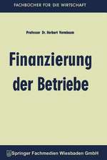 Finanzierung der Betriebe