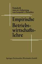 Empirische Betriebswirtschaftslehre