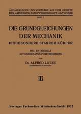 Die Grundgleichungen der Mechanik