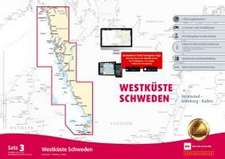 Sportbootkarten Satz 3: Westküste Schweden (Ausgabe 2024/2025)