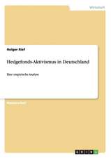 Hedgefonds-Aktivismus in Deutschland