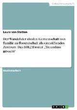 Der Wandel der idealen Gemeinschaft von Familie zu Freundschaft als sinnstiftendes Zentrum. Das RTL2 Format 