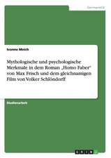 Mythologische und psychologische Merkmale in dem Roman 