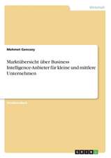 Marktübersicht über Business Intelligence-Anbieter für kleine und mittlere Unternehmen