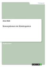 Konzeptionen im Kindergarten