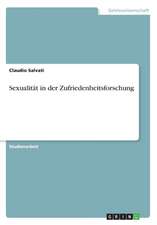 Sexualität in der Zufriedenheitsforschung