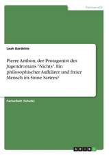 Pierre Anthon, der Protagonist des Jugendromans 