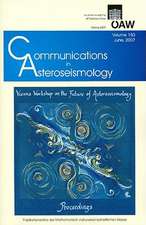 Communications in Asteroseismology Volume 150