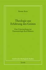 Theologie aus Erfahrung des Geistes