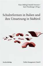 Schulreformen in Italien und ihre Umsetzung in Südtirol