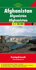 Afghanistan Autokarte