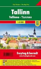 Tallinn, Stadtplan 1:10.000, City Pocket