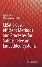 CESAR - Cost-efficient Methods and Processes for Safety-relevant Embedded Systems