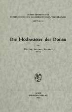 Die Hochwässer der Donau