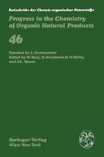 Fortschritte der Chemie organischer Naturstoffe / Progress in the Chemistry of Organic Natural Products