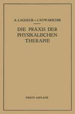 Die Praxis der Physikalischen Therapie: Ein Lehrbuch für Ärzte und Studierende