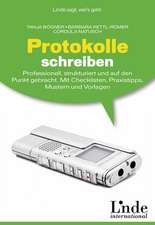 Protokolle schreiben