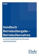 Betriebsübergabe-Betriebsübernahme