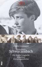 Linsmayer, C: Annemarie Schwarzenbach