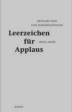 Leerzeichen für Applaus