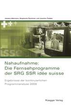 Nahaufnahme: Die Fernsehprogramme der SRG SSR idée suisse