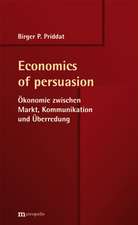 Economics of persuasion