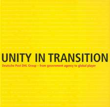 Unity in Transition Deutsche Post Dhl Group: English Definitions with Translations Into