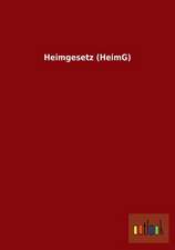 Heimgesetz (HeimG)