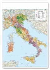 Postleitkarte Italien 1 : 950000