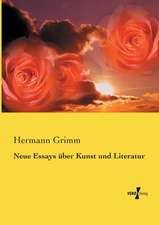 Neue Essays über Kunst und Literatur