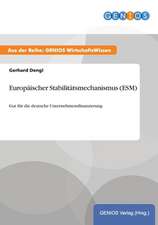 Europäischer Stabilitätsmechanismus (ESM)