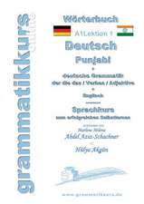 Wörterbuch Deutsch - Punjabi Panjabi - Englisch A1